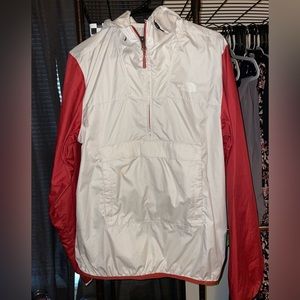 The North Face rain jacket